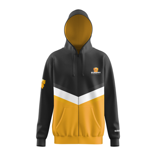 Poly/Fleece Zip Up Hoodie